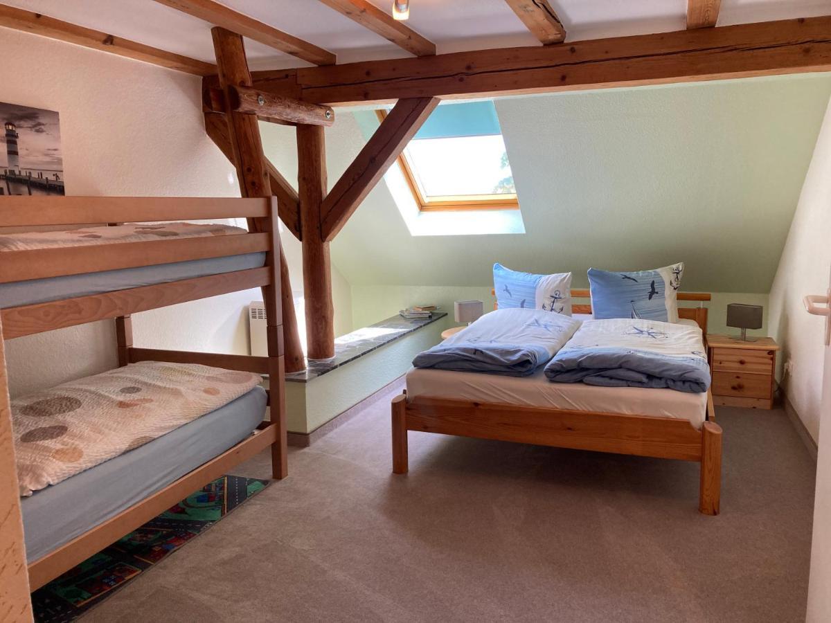 Landhausidyll Ferienwohnung Grundshagen エクステリア 写真